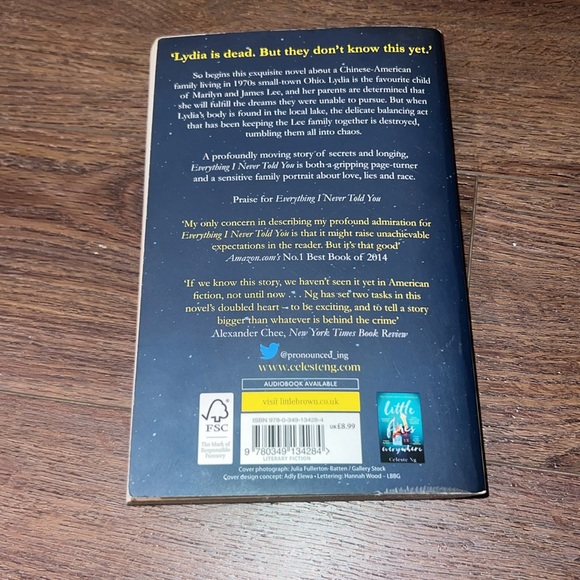 Everything I Never Told You By Celeste NG | Fiction Contemporary Novel | Books - Picture 3 of 4